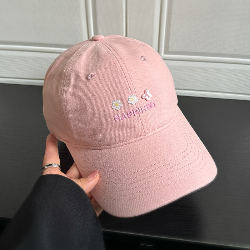 Bestickte Happiness-Kappe
