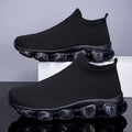 Damen Atmungsaktive Strick-Laufschuhe mit rutschfester Sohle EB