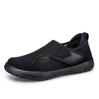 Damen Atmungsaktive und leichte Freizeitschuhe mit flexiblem Klettverschluss EB