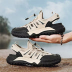 Damen Atmungsaktive Outdoor-Sandalen mit Schnellschnürsystem EB