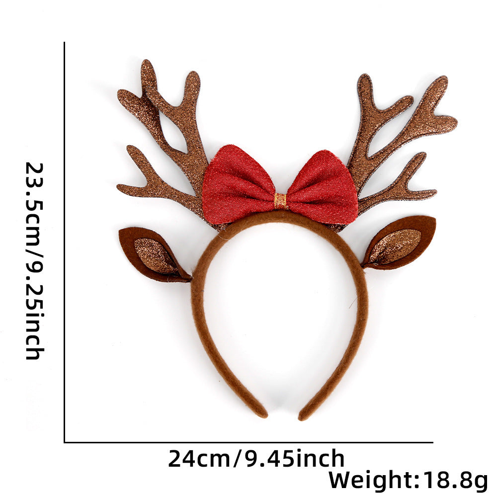 Weihnachtsmütze mit Ohren