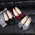 Damen Ballerina Schuhe mit schickem Schleifendetail EB