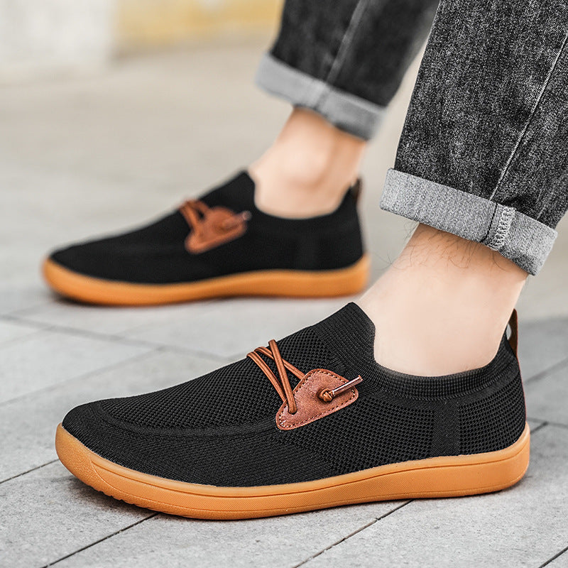 Damen bequeme Freizeitschuhe aus atmungsaktivem Mesh mit elastischem Einschlupf von EB