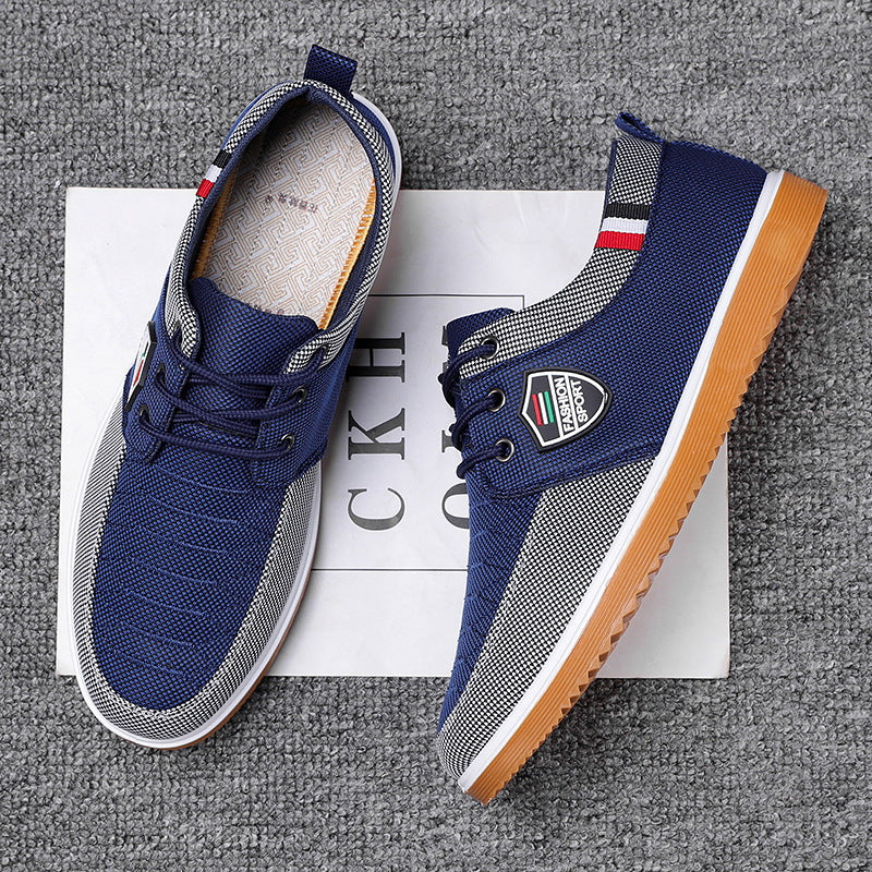 Damen Sportliche Schnürschuhe mit atmungsaktivem Obermaterial und rutschfester Sohle EB