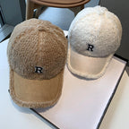 Flauschige Baseball-Cap für Damen