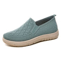 Damen Bequeme Freizeit Slip-On Schuhe mit atmungsaktivem Obermaterial EB