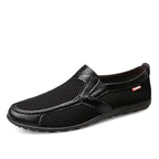 Damen atmungsaktive Slip-On Freizeitschuhe mit rutschfester Sohle EB