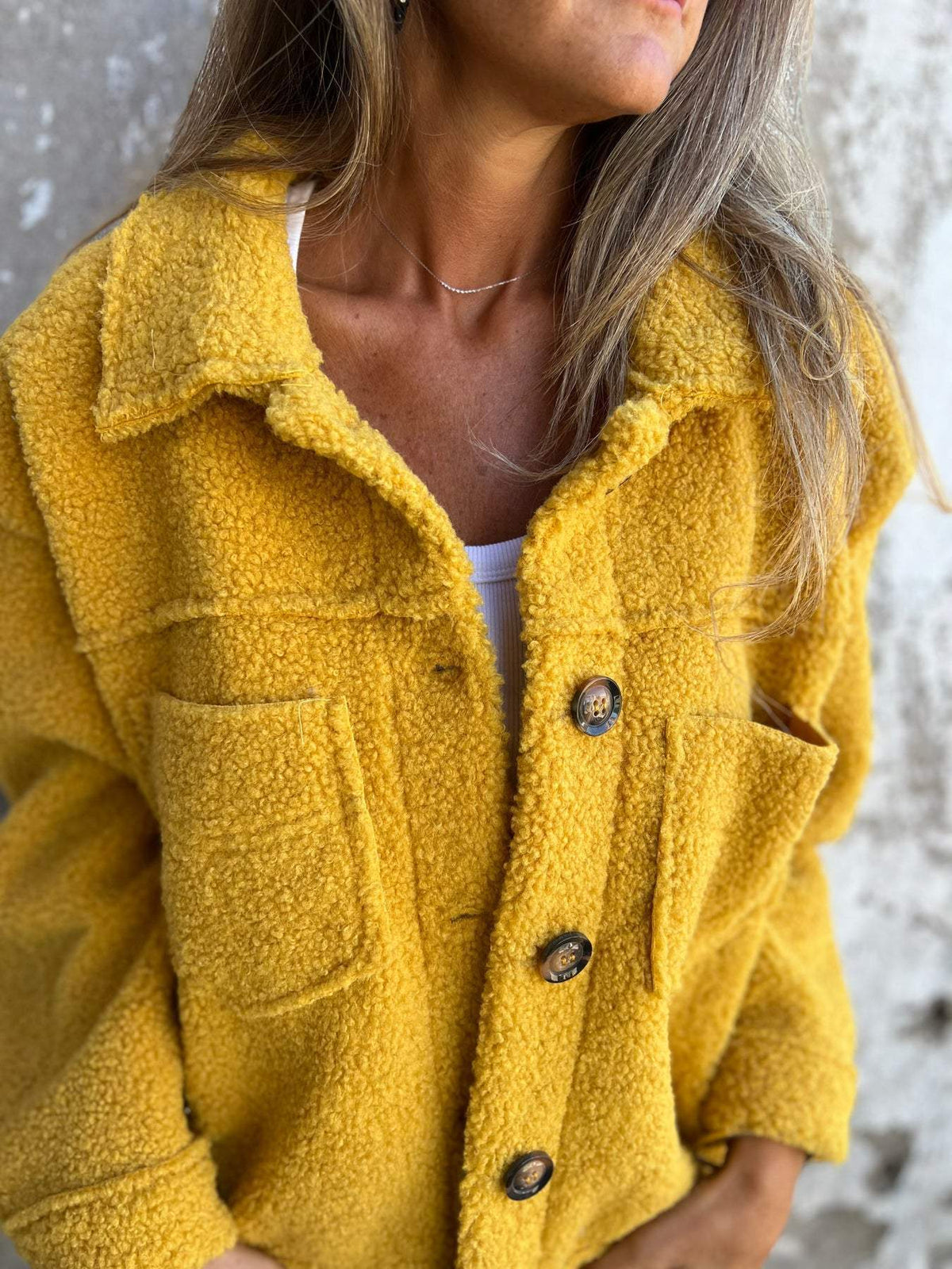 Damen Kuscheliger Fleece-Hemdjacke EB