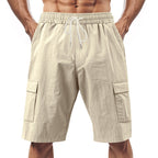 Herren Cargo-Shorts mit praktischen Seitentaschen und verstellbarem Kordelzug EB