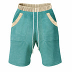 Herren Freizeit-Shorts mit elastischem Bund und praktischen Seitentaschen EB
