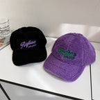 Flauschige Baseball-Cap für Damen
