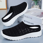 Damen Bequeme Clogs mit rutschfester Sohle und atmungsaktivem Obermaterial EB