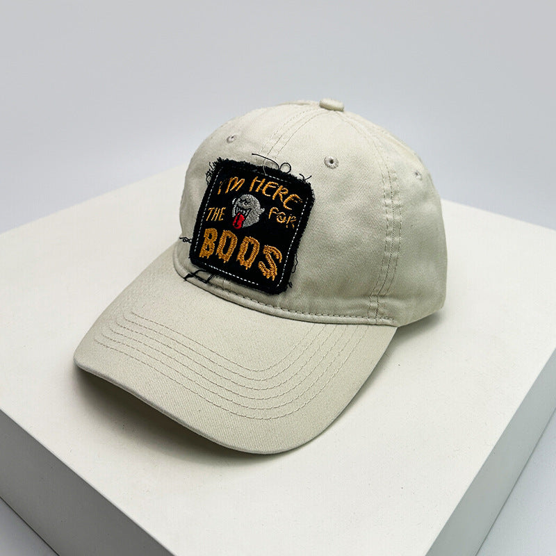 Lässige bestickte Cap für Herren