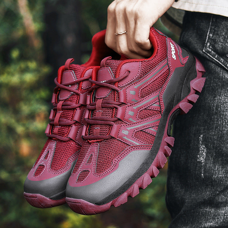 Herren nan robuster Trailtrekkingschuh mit wasserabweisender Membran, verstärkter Zehenkappe und griffiger Geländelaufsohle EB