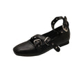 Damen Ballerinas mit verstellbaren Schnallen und elegantem Design EB