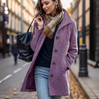 Damen trendiger Oversized-Mantel EB