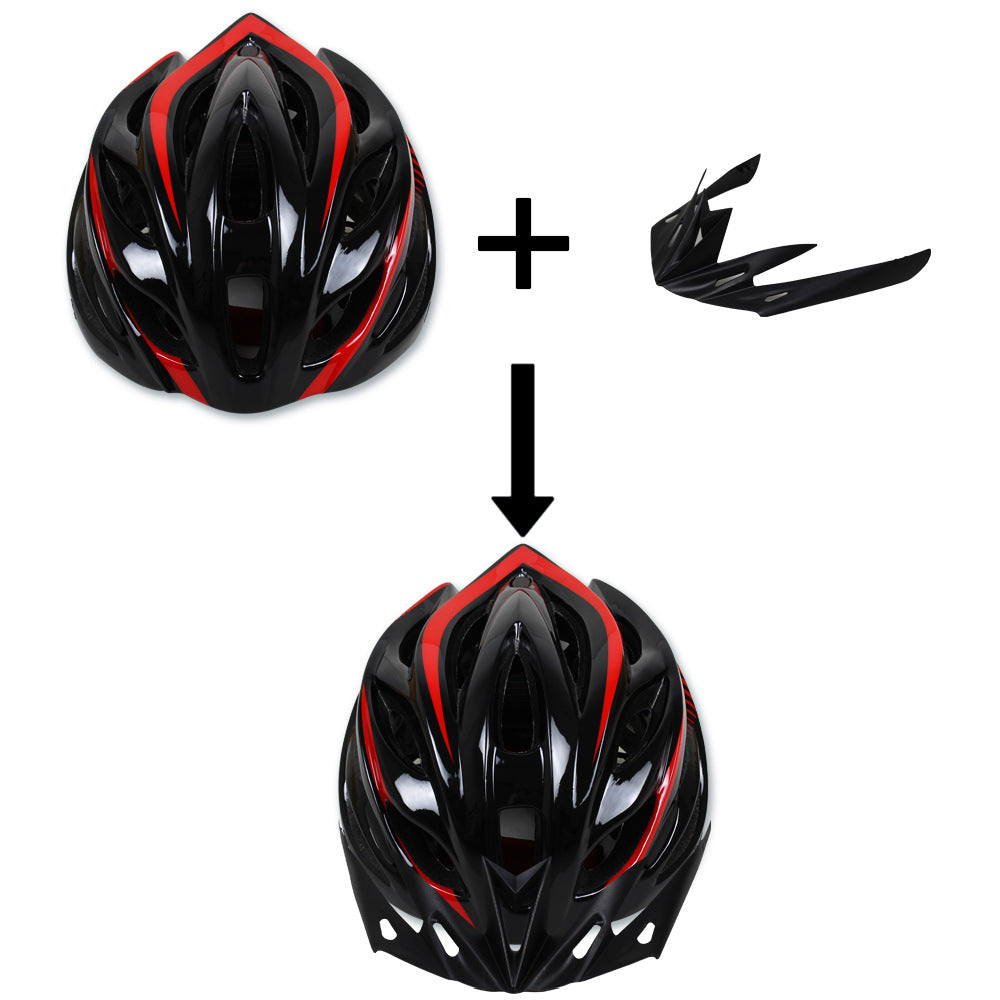 Aerodynamischer Hochleistungs-Fahrradhelm