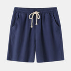 Herren Bermuda-Shorts mit elastischem Bund und seitlichen Taschen EB