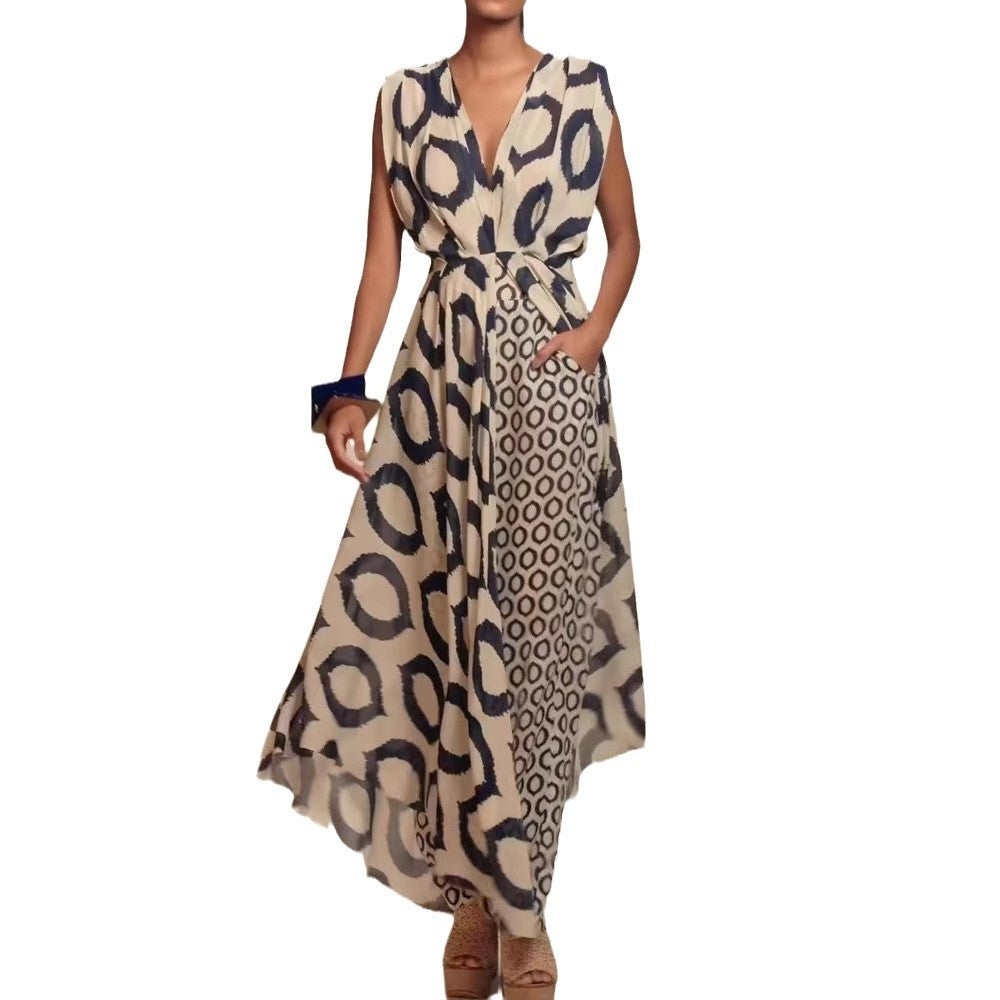 Damen Jumpsuit mit modischem Print EB
