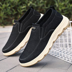 Damen Bequeme Slip-On Freizeitschuhe mit elastischem Obermaterial EB