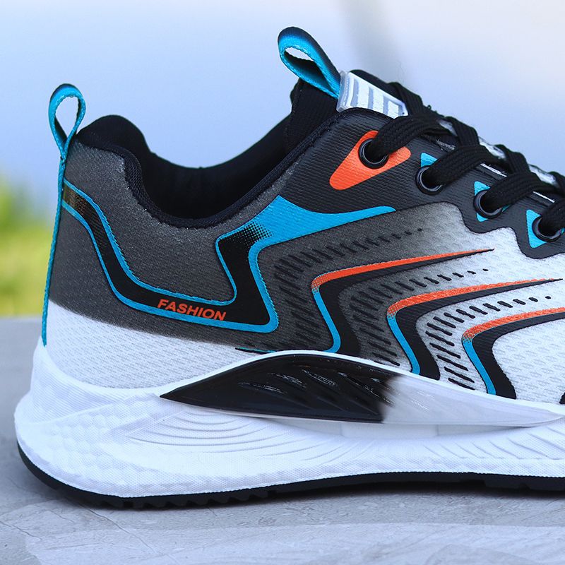 Damen Sportliche Laufschuhe mit atmungsaktiver Mesh-Oberfläche und dämpfender Sohle EB