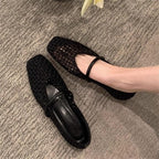 Damen Ballerina mit elegantem Riemchen EB