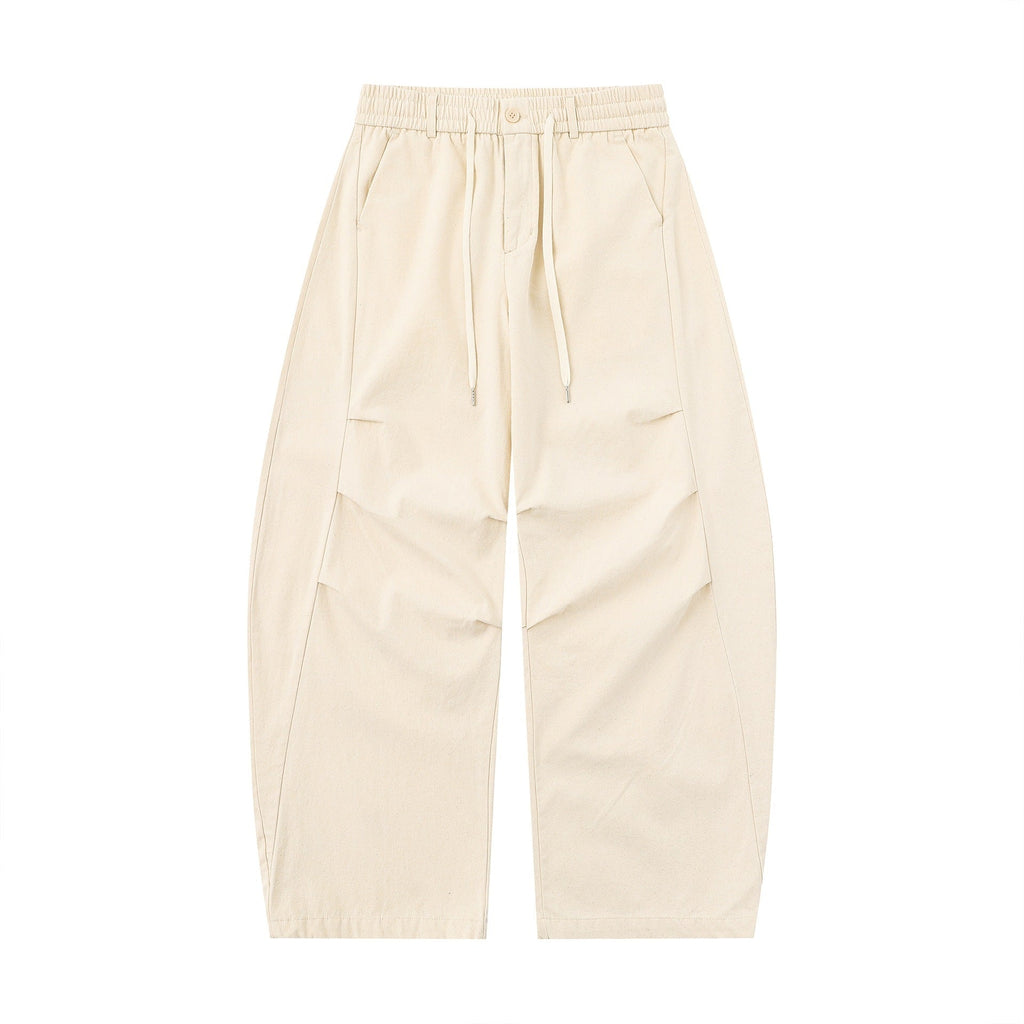 Weite Cargo-Bermudashorts für Damen mit Kordelzug und aufgesetzten Taschen