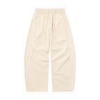 Weite Cargo-Bermudashorts für Damen mit Kordelzug und aufgesetzten Taschen