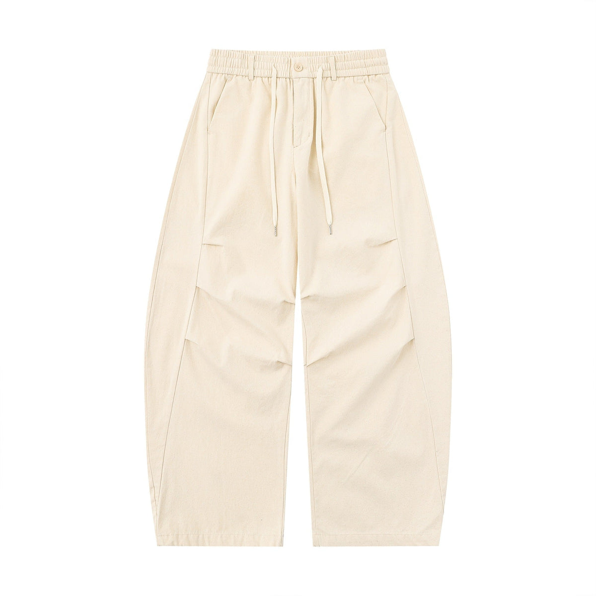 Weite Cargo-Bermudashorts für Damen mit Kordelzug und aufgesetzten Taschen