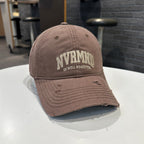 Herren-Baseballkappe mit Distressed-Grafik