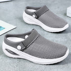 Damen Atmungsaktive Clogs mit flexiblem Design EB