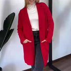 Damen Elegante und bequeme Übergangsjacke mit praktischen Taschen EB