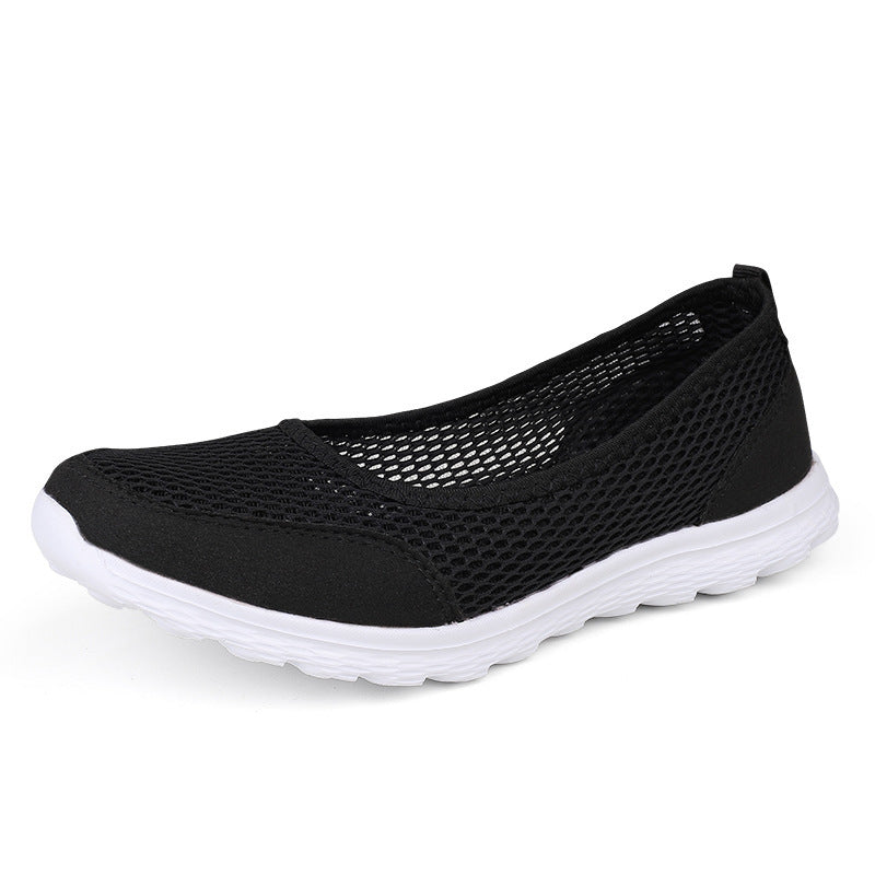 Damen Atmungsaktive Freizeitschuhe mit elastischem Obermaterial EB
