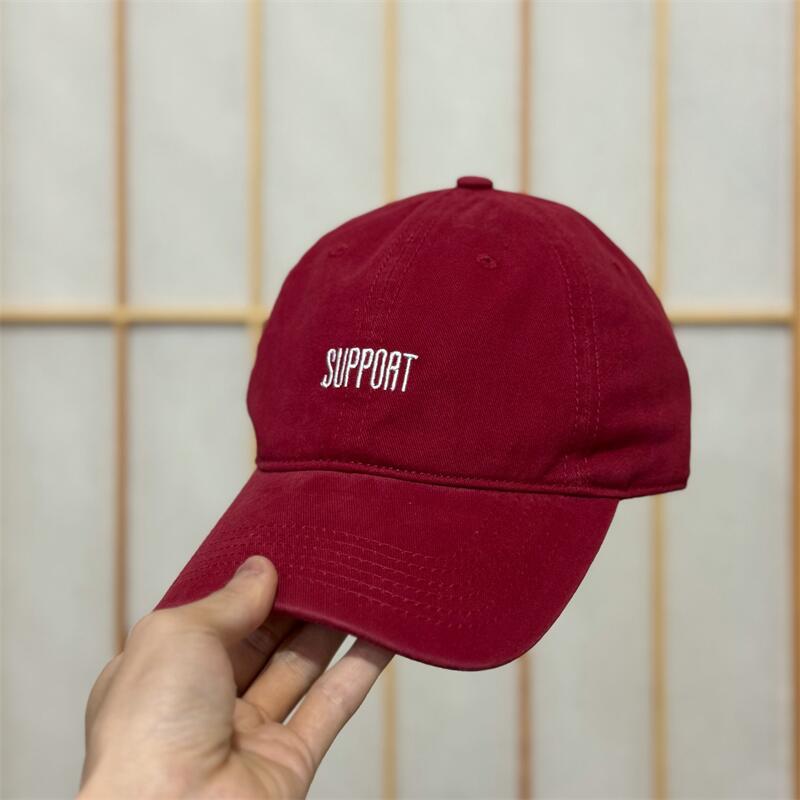 Herren-Baseballcap mit „SUPPORT“-Stickerei