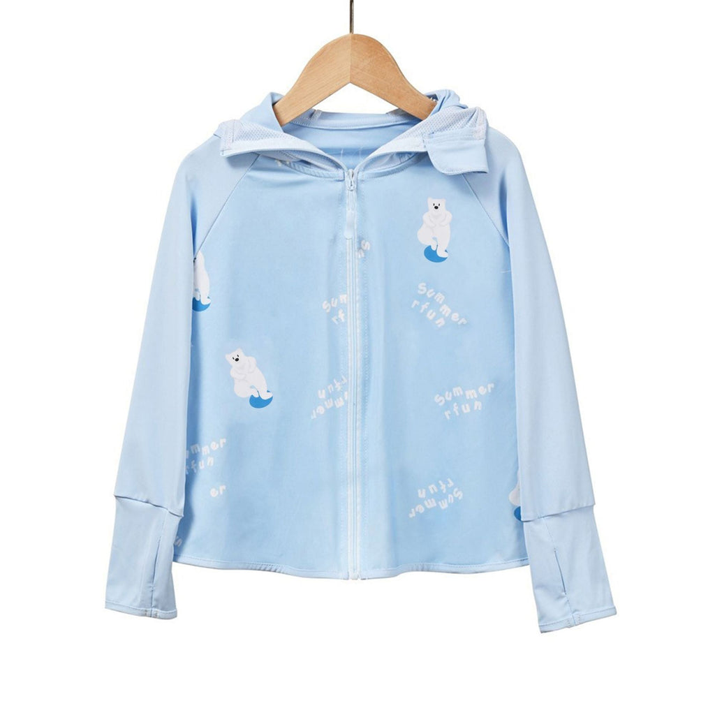 Damen Atmungsaktive Sportjacke mit UV-Schutz und Kapuze EB