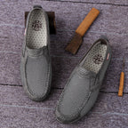 Damen atmungsaktive Slip-On Freizeitschuhe mit rutschfester Sohle EB