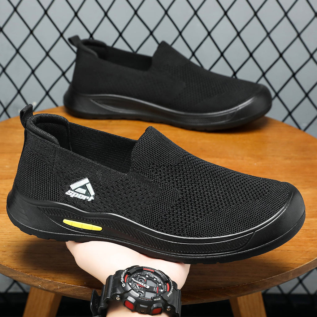 Damen Atmungsaktive Slip-On Sportliche Schuhe EB