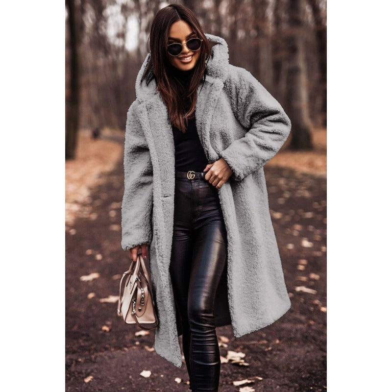 Damen Kuscheliger Oversized-Mantel EB