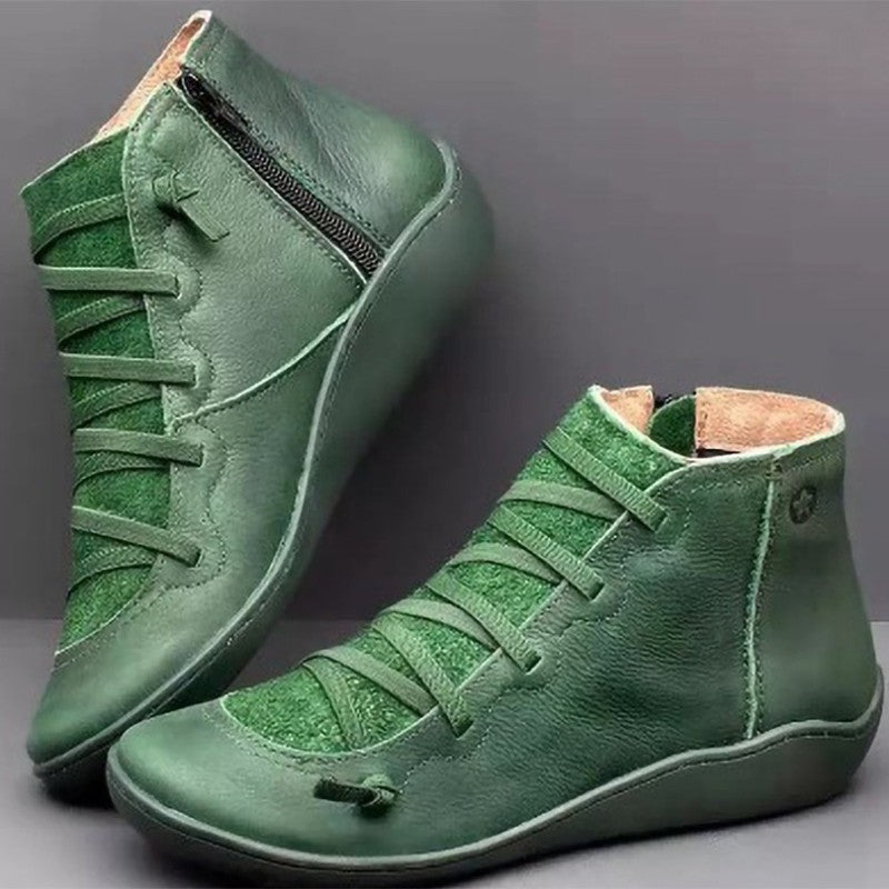 Damen Bequeme und modische Stiefeletten EB