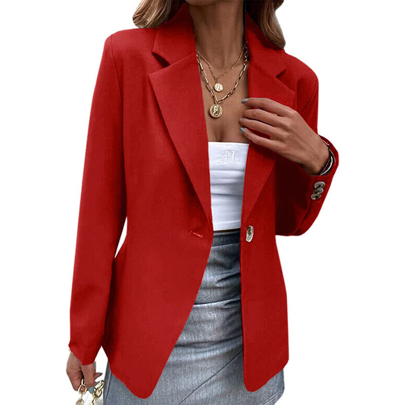 Damen Elegante und bequeme Blazerjacke EB