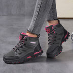 Damen Hochleistungs-Wanderschuhe mit rutschfester Profilsohle und atmungsaktivem Obermaterial EB