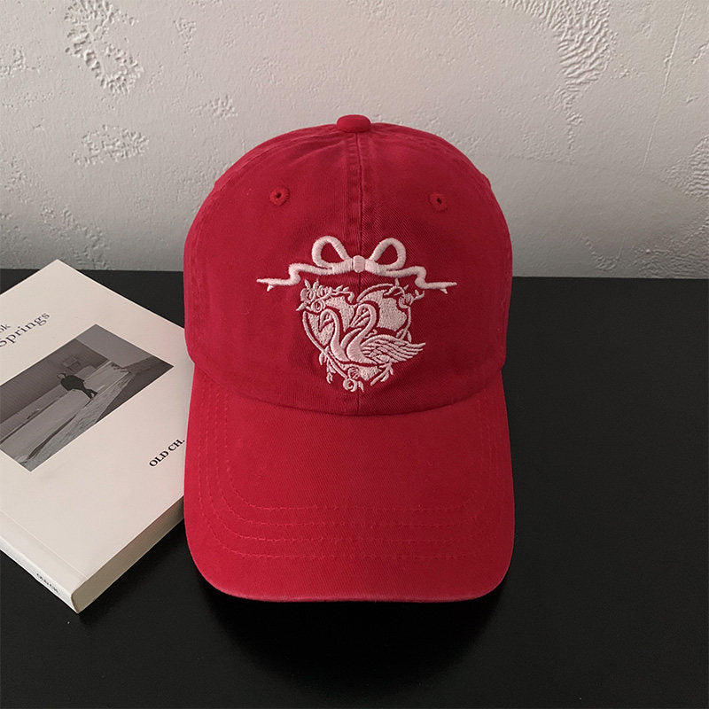 Romantische bestickte Damen-Baseballcap
