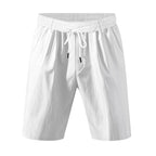 Knielange, leichte Funktionsshorts für Herren mit elastischem Bund