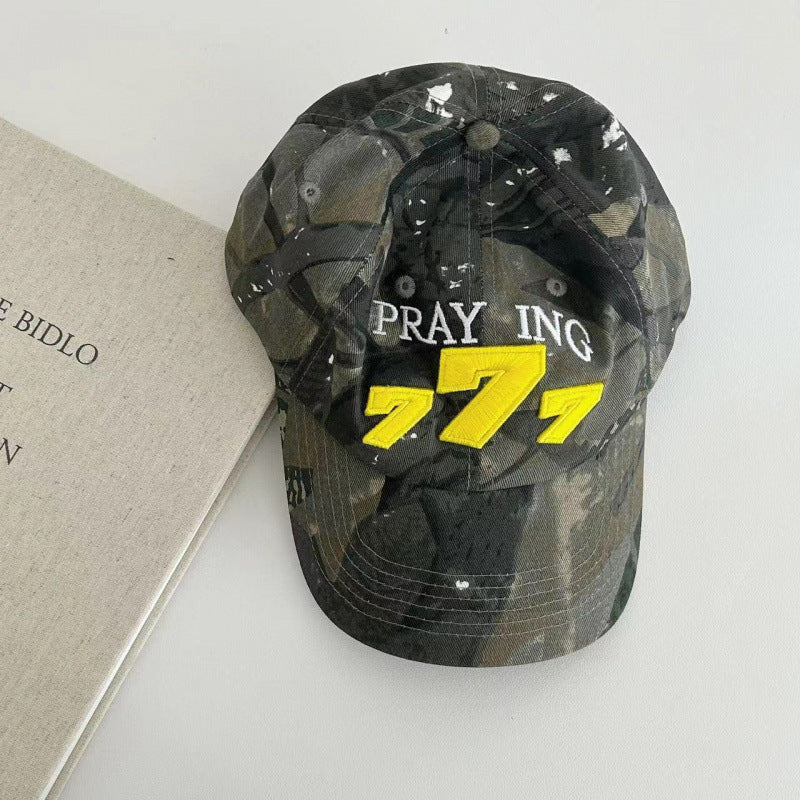 Herren-Baseballkappe mit Camouflage-Muster