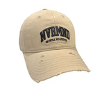 Herren-Baseballkappe mit Distressed-Grafik