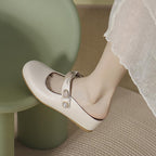 Damen elegante Ballerinas mit modischem Schleifen-Design EB