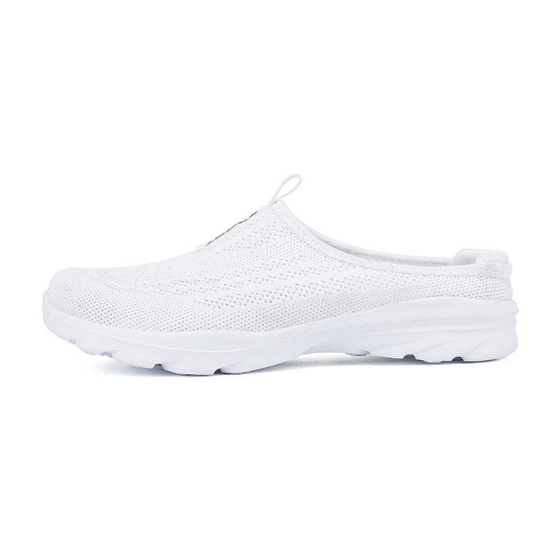 Damen Bequeme Slip-On Freizeitschuhe aus atmungsaktivem Mesh EB