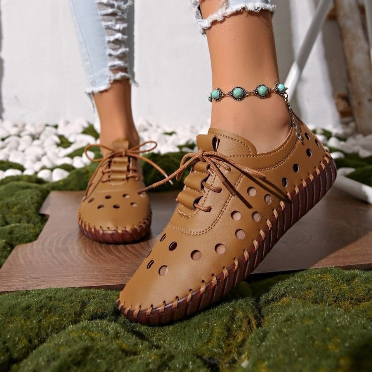 Damen Atmungsaktive Freizeitschuhe mit perforierten Löchern EB