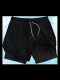EB | Atmungsaktive Doppel-Shorts für Männer