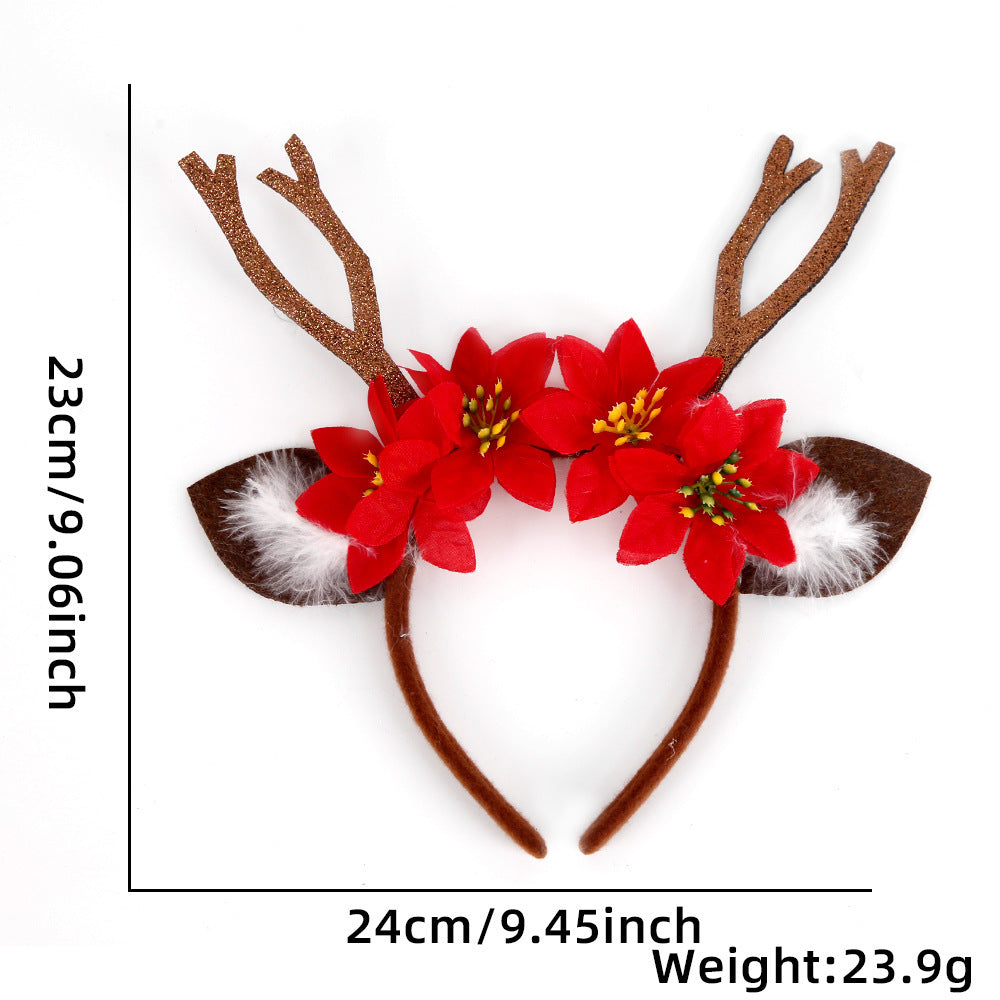 Weihnachtsmütze mit Ohren